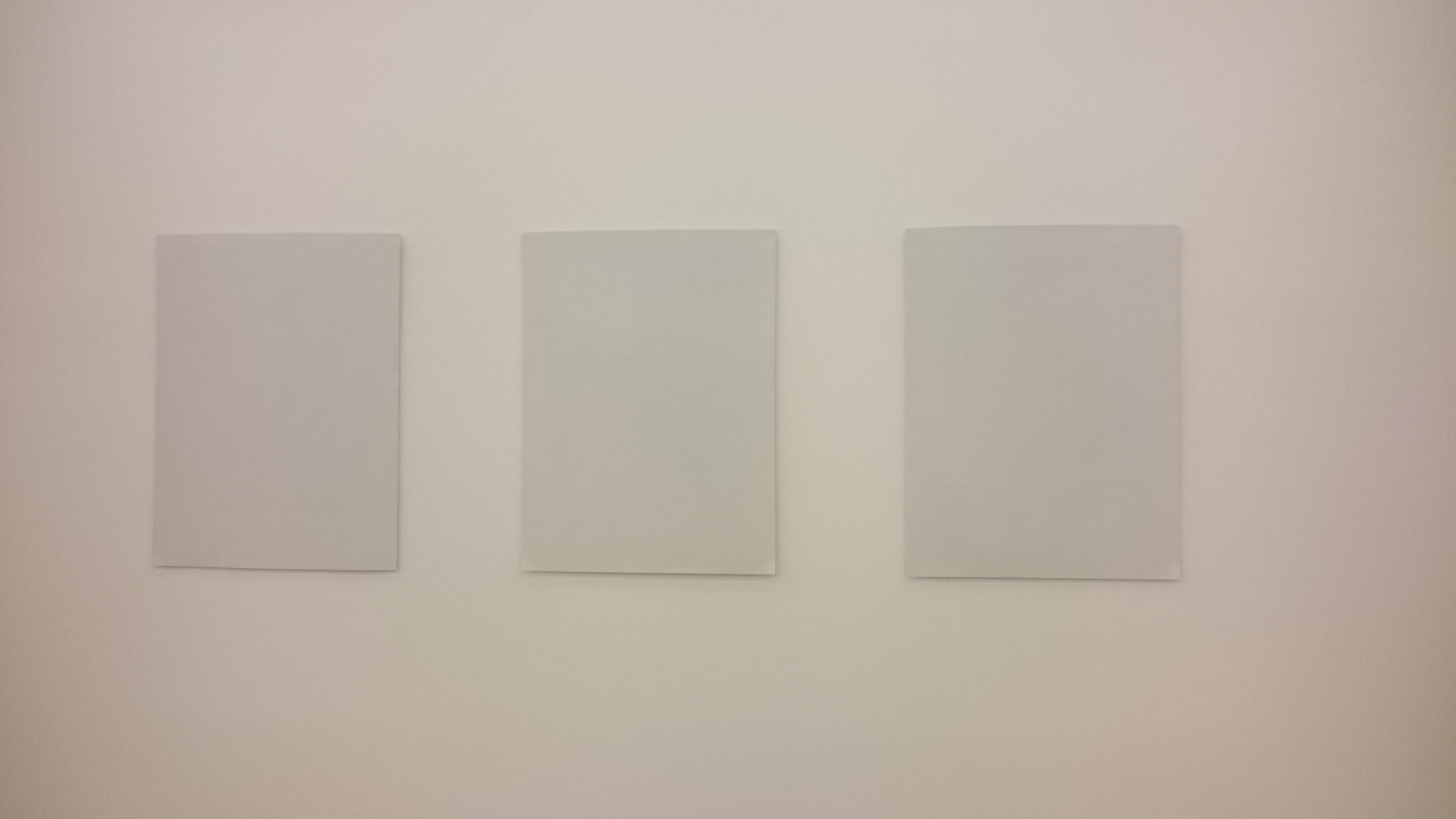 Picture of Three Blank Canvases